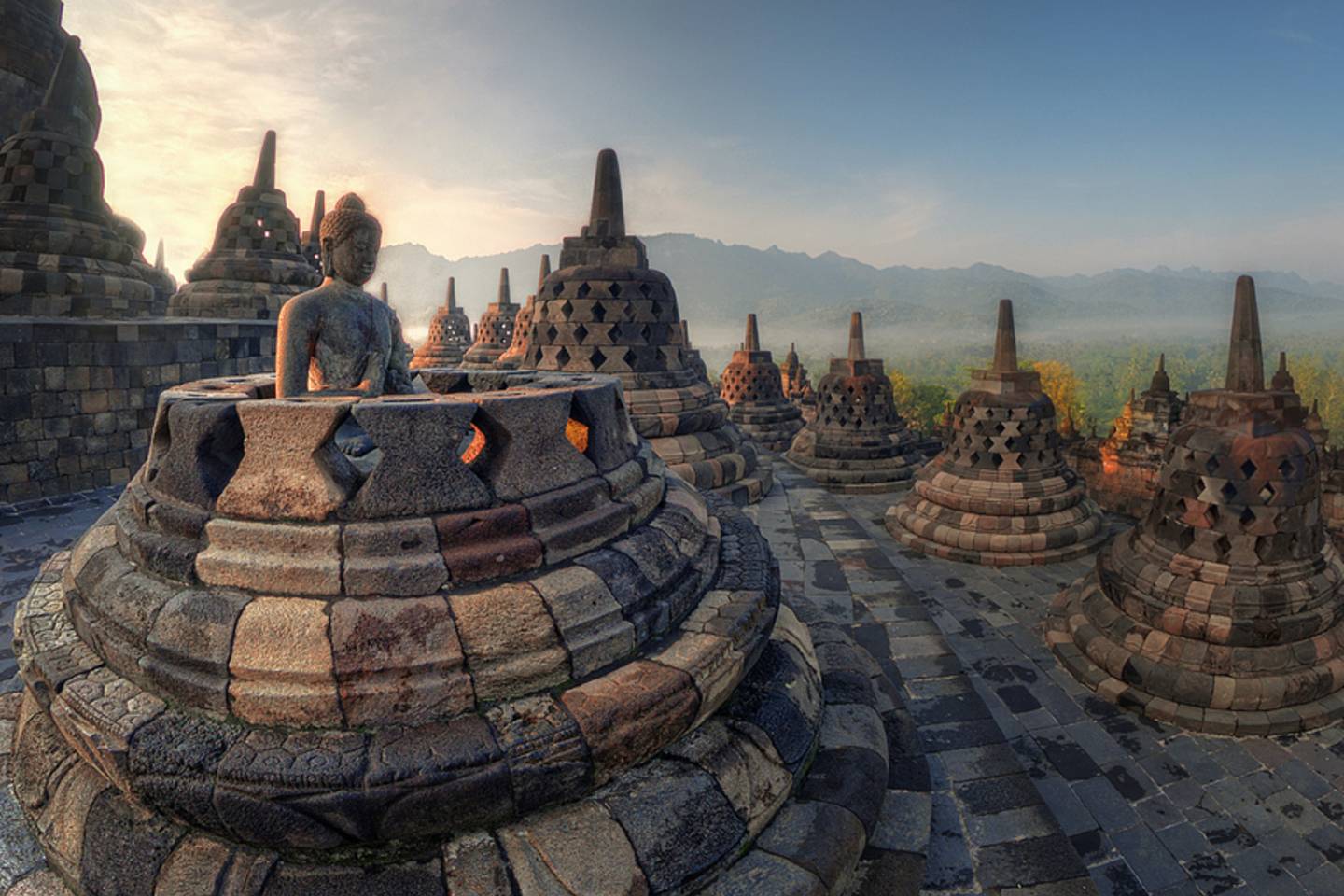 Borobudur, Indonesia